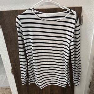 Chic Striped Women's Blouse
